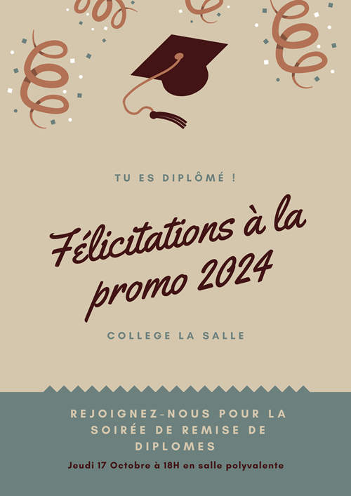 Soirée de remise des diplômes du Brevet des collèges